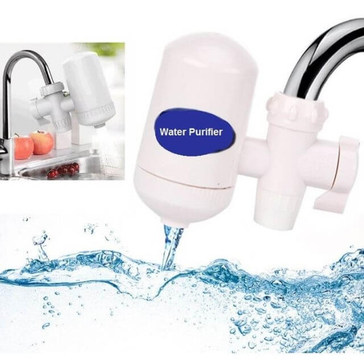 SWS Mini Water Purifier. This is an effective and durable device that removes 99.9% of germs and bacteria, giving you safe, pure water.