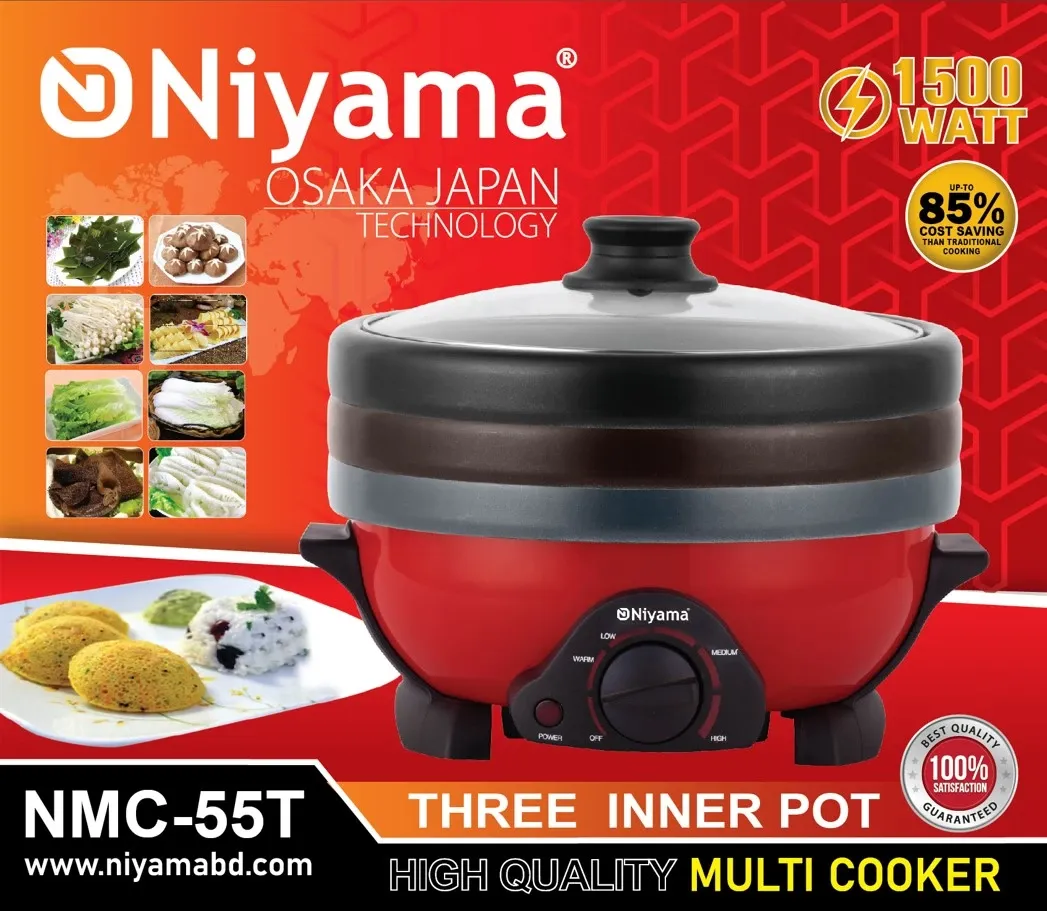 Osaka Japan Technology Multi Cooker 5.5L – Niyama NMC-55T